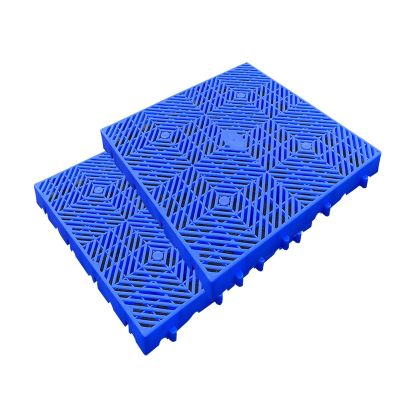 Durable Plastic Pallets for Basement Storage, Lightweight and Stackable, Indoor and Outdoor Use, 40 x 40 x 3 cm