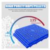 Durable Plastic Pallets for Basement Storage, Lightweight and Stackable, Indoor and Outdoor Use, 40 x 40 x 3 cm view 4