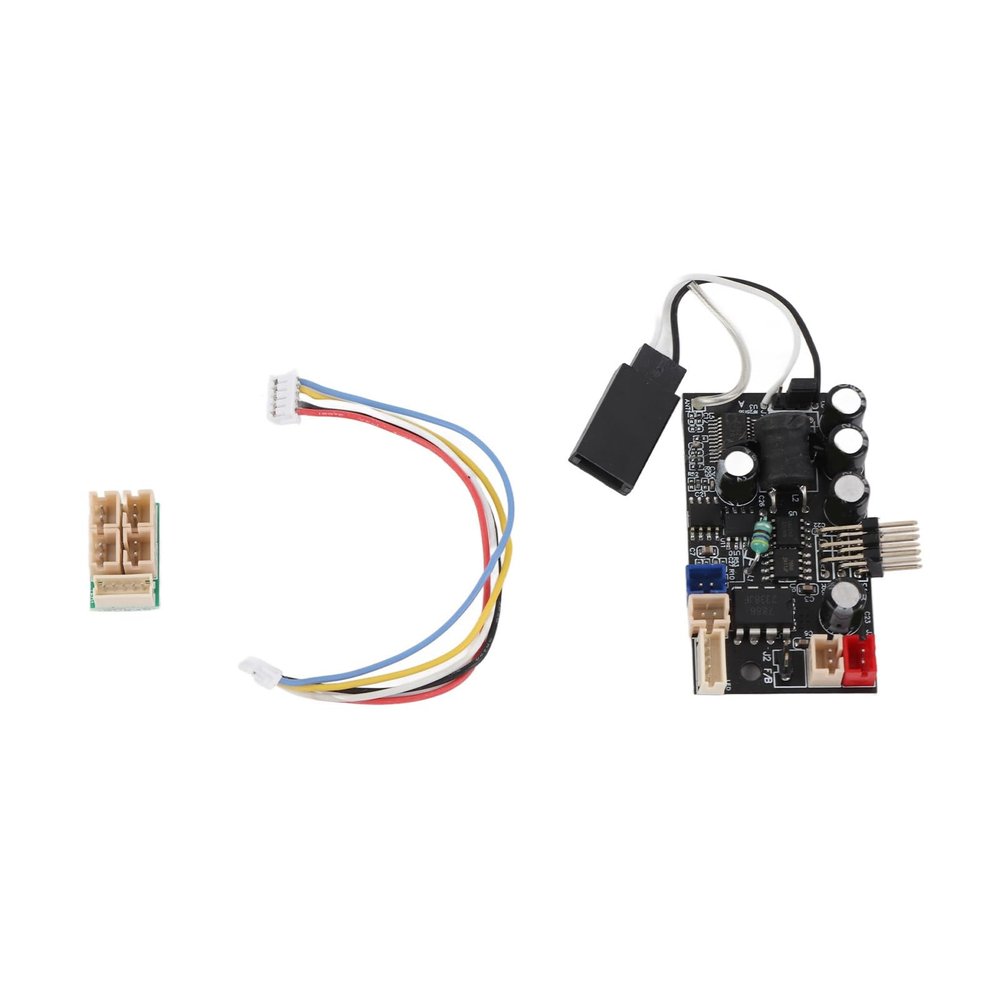 POENVFPO Receiver Board for WPL RC Cars, Gasoline Sound Group Replacement Board