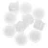 JOYOFREELY 10-Pack Nylon Ball Transfer Roller Wheels, Round, Durable, Low-Maintenance, 360° Rotatable view 1