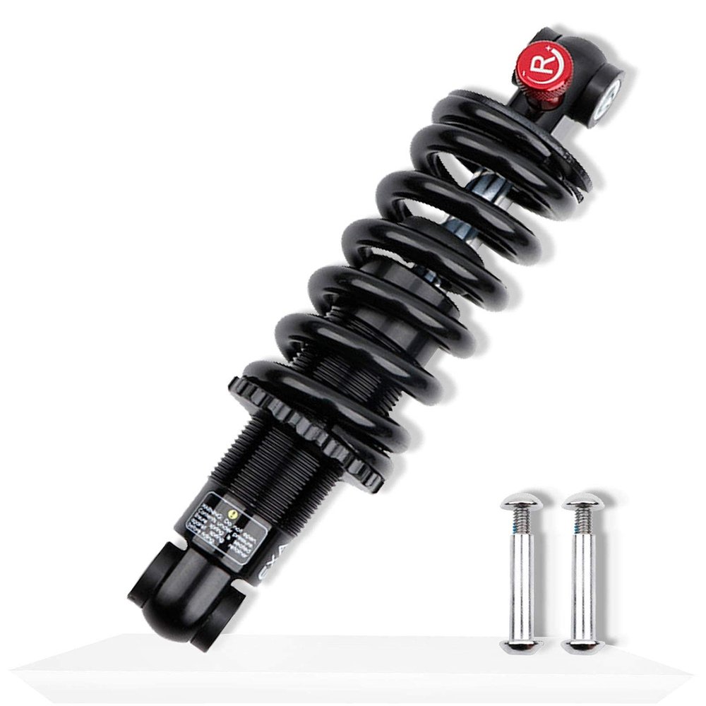 FKXSXAZ MTB Rear Shock with Rebound Damping, 125/150/165/190 mm