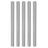 Stainless Steel Rods, 5-Pack, Round HSS Rods, 6.1 mm x 100 mm, Lathe Bar Stock for Turning, Facing, Drilling and Threading (6.8 mm x 100 mm) view 1