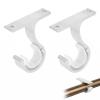 HuiLanYouSheng Curtain Rod Holders - 2 Pack view 1