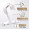 HuiLanYouSheng Curtain Rod Holders - 2 Pack view 2