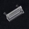Right-Angle Triangular Quartz Fluorescence Flow Cell, 10 mm Optical Path, 14 × 14 × 20 mm view 3