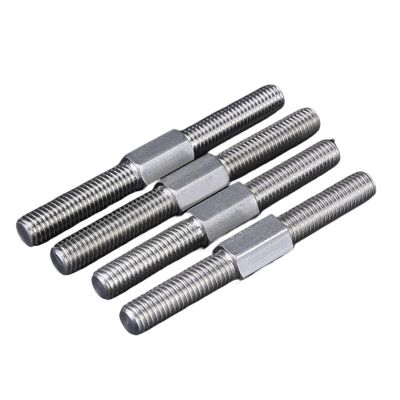 Double-Ended Left- and Right-Hand Threaded Rod, 304 Stainless Steel, M4–M16, 30–150 mm, 5 Pieces (M10 × 70 mm)
