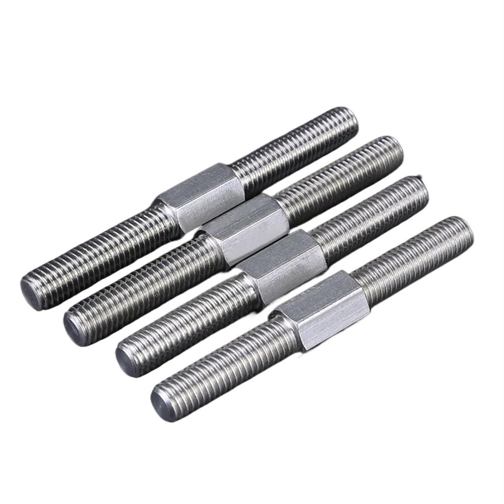 Double-Ended Left- and Right-Hand Threaded Rod, 304 Stainless Steel, M4–M16, 30–150 mm, 5 Pieces (M10 × 70 mm)