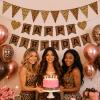 Leopard Print Happy Birthday Banner Set view 4