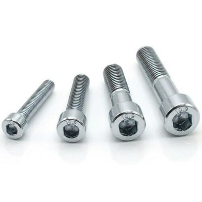 Socket Head Cap Screws DIN 912 ISO 4762, Grade 10.9 Zinc-Plated Steel (M4 x 18 mm, 500 pcs)