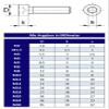 Socket Head Cap Screws DIN 912 ISO 4762, Grade 10.9 Zinc-Plated Steel (M4 x 18 mm, 500 pcs) view 2