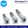 Socket Head Cap Screws DIN 912 ISO 4762, Grade 10.9 Zinc-Plated Steel (M4 x 18 mm, 500 pcs) view 3