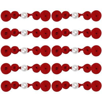 Danlai 10 Sets Frog-Shaped Pearl Buttons