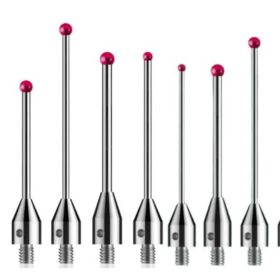 1-Piece M4-Thread Ruby Measuring Probe