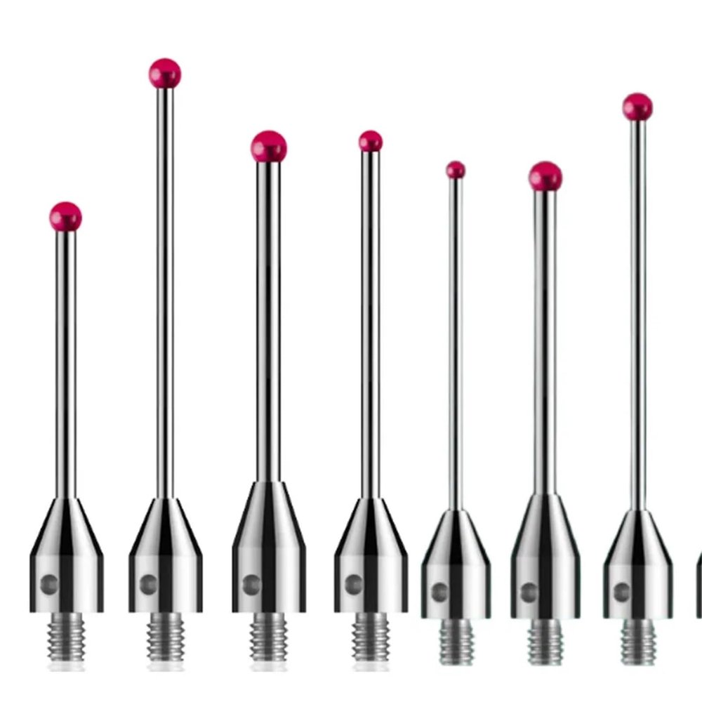 1-Piece M4-Thread Ruby Measuring Probe