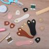 Aysatogc 8-Piece Leather Bag Closure Set view 3