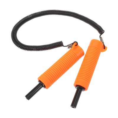 Sosoport Adjustable Ice Fishing Safety Ice Pick with Stainless Steel and PVC, Non-Slip Handle