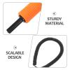 Sosoport Adjustable Ice Fishing Safety Ice Pick with Stainless Steel and PVC, Non-Slip Handle view 3
