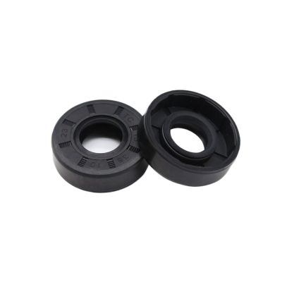 TC40 Double-Lip Nitrile Rubber-Clad Shaft Seal, Black, 40 x 55 x 7 mm
