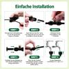 HOMGUARD 20 m Garden Irrigation System with 20 Nozzles, DIY Irrigation Kit view 4