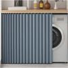 YSZBD Sliding Cabinet Curtain, Self-Adhesive, Blue, W110 x H80 cm view 1