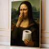 HiyyFloy Canvas Art - Humorous Vintage Parody view 3