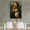 HiyyFloy Canvas Art - Humorous Vintage Parody view 4