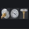 EaseSunny Hot Water/Oil Tank Pipe Thermometer, 0–120°C, 2°C Graduation, 63 mm Dial, 68 mm Overall Length view 4