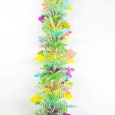 2m Autumn Leaf Garland PET Orange Decor