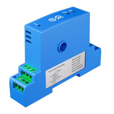 BALYDLUL Current Transmitter 4–20 mA, 0–10 V, 0–5 V, RS485 Current Transformer, 0–1 A, 0–5 A, 0–10 A, 0–100 A, 0–400 A AC/DC Current Sensor Converter (QD-14, Other DC Current_4-20MA_DC24V)