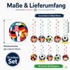 24 Pack WM 2026 Football Hanging Swirls view 2
