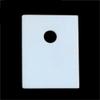 Low-Thermal-Expansion Alumina Ceramic Plate with Holes, Machinable, for Melting, 1 Pc. (20 x 25 x 0.635 mm) view 1