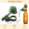 Soldier Salute Beer Bottle Helmet - Reusable view 2