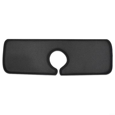 Absorbent Sink Mat with Precision-Cut Hole
