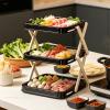 Generic Multi-Tier Prep Tray – 3-Tier Plate Organizer view 3