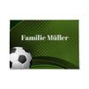 fotobar Personalized Football Doormat with Name, 70 x 50 cm view 1