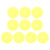 SunsoilGiant 10-Piece Flat Marker Discs, Non-Slip Floor Markers, Flexible, Yellow view 1