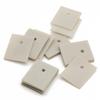 Thermally Conductive Aluminum Nitride Ceramic Thin Plates with Holes, 100-Pack, 22 × 28 × 1.0 mm view 1