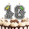 Race Car Birthday Candle Number 1 view 3