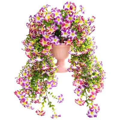Artificial Morning Glory Flowers for Outdoor Use