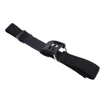 RiToEasysports Scuba Tank Band, Adjustable Nylon Strap with Plastic Buckle and Stainless Steel Ring