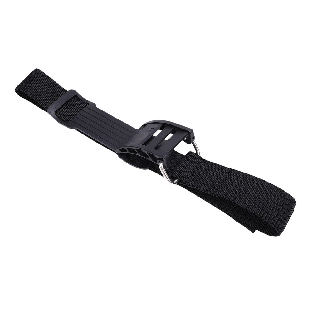 RiToEasysports Scuba Tank Band, Adjustable Nylon Strap with Plastic Buckle and Stainless Steel Ring