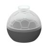Silicone Ice Ball Maker - Football Shape view 1