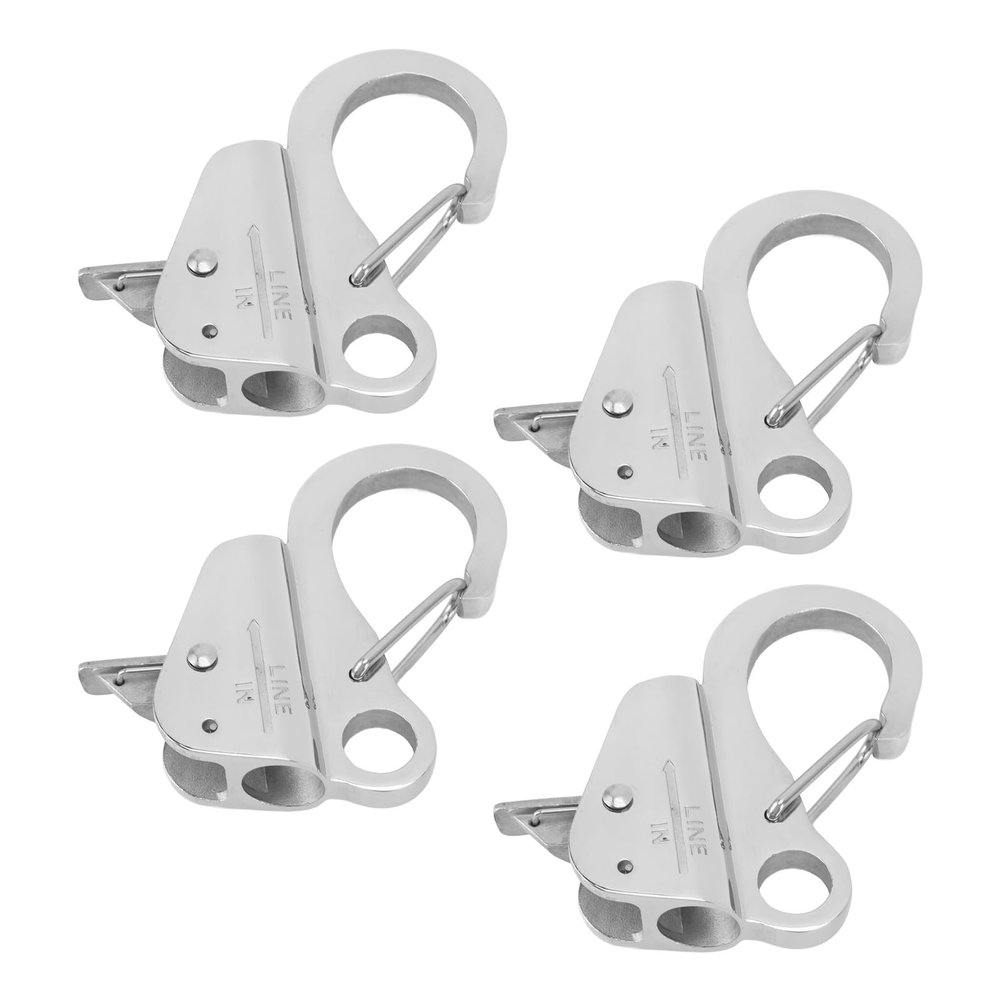 Aramox Boat Hook, 316 Stainless Steel, 3/8 to 5/8-Inch Opening, Ideal for Boats and Trailers