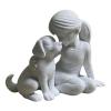 Dog Statue - Girl and Dog Table Decoration view 1