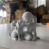 Dog Statue - Girl and Dog Table Decoration view 3