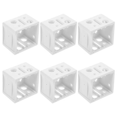 MAJORMENCH 6-Piece Blinds Mounting Brackets