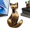 Small Cat Figurines | Cute Brass Animal Decoration view 1