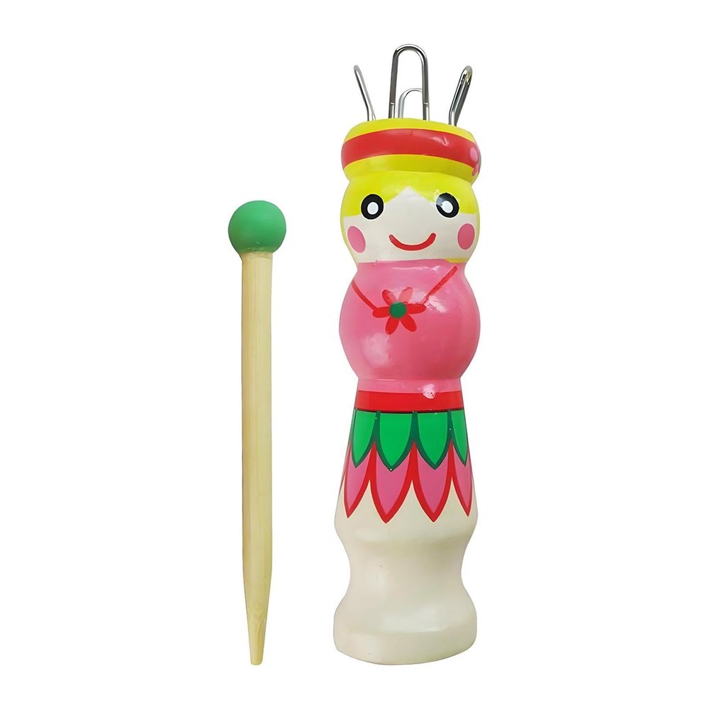 Weaving Needle Cute Doll Design Craft Tool