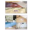 Spin Mop with Adjustable Handle, 360° Swivel Head, Automatic Wringer and 2 Microfiber Heads view 3