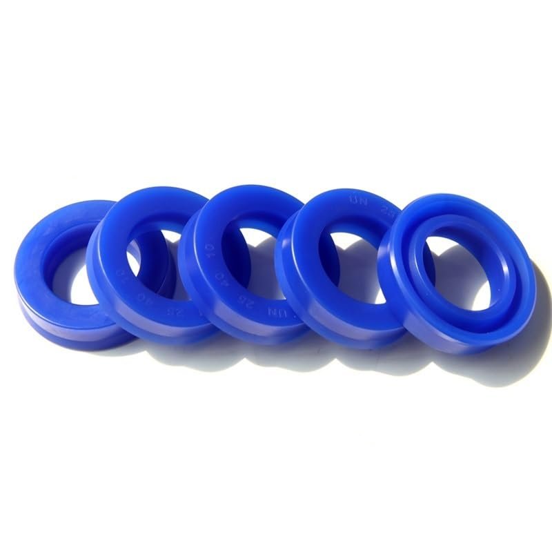 Oil Seal, Hydraulic Radial Shaft Seal, Polyurethane (PU), Blue, 819 mm Inner Diameter, 5 pcs (18 × 24 × 5 mm)